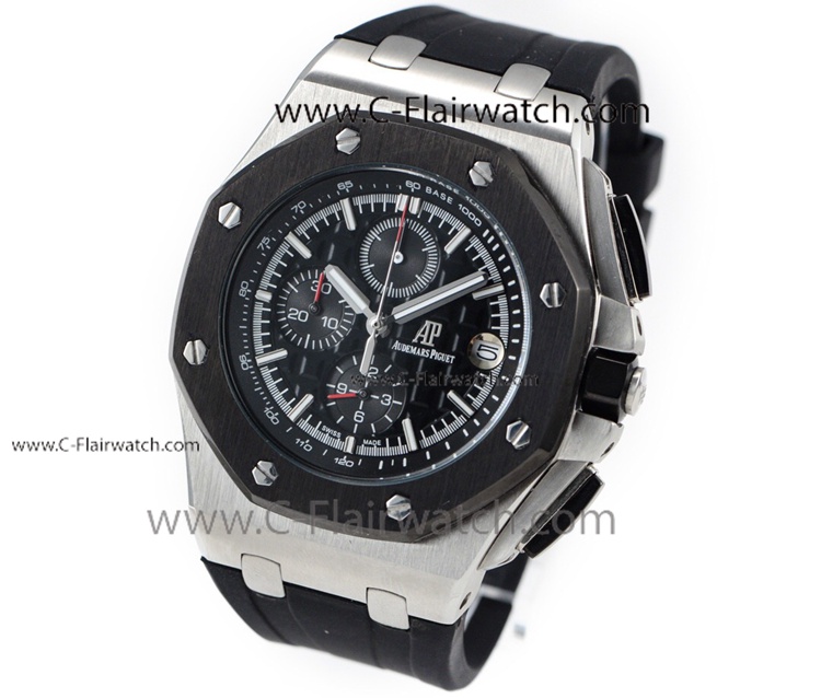 Copy Audemars Piguet 26400 Chronograph Black Bezel Watches